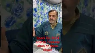 Box pack mobile spark go 2024 sold to Tasawar shah of dhuni Sharif