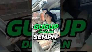Masih Gugup di Jalan Sempit POV Ponakan Belajar Mengemudi Mobil Manual Part 14