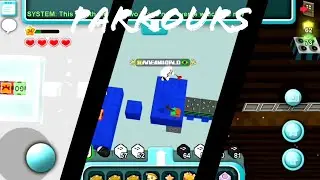 Ice, Switches and Two-Dimensions / Cubic Castles Parkours [#1/2]