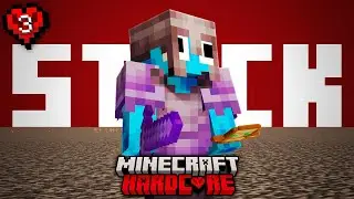 I TRAPPED Myself In The Nether In HARDCORE Minecraft