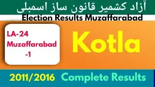 LA - 24 Muzaffarabad  - 1 | KOTLA | AJK ELECTIONS 2021 | ELECTION CELL by EDEN GARDEN TIMES