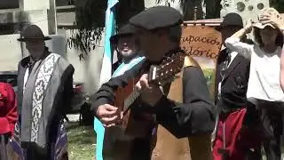 RUBEN ALBERTO BENEGAS, en el descubrimiento al busto de ANDRES CHAZARRETA 10/11/2025
