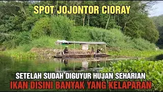 SUBHANALLAH' disini ikannya gede-gede walaupun sedang CUACA EKSTREM ! mancing cirata terbaru 