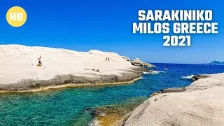 Walking Around Moonscape, Sarakiniko Beach, Milos, Greece, May 2021, Part 3