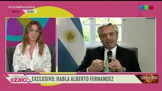 Alberto Fernández habla sobre el acatamiento de la cuarentena- Cortá Por Lozano 2020