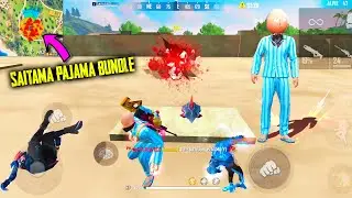 I Got Saitama Pajama Bundle And Emote | Garena Free Fire King Of Factory Fist Fight - P.K. GAMERS