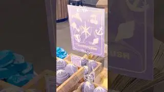 seeing katseye X lush collection for the first time in real 🤩⚓👑🛡️🗝️🍒🐚🫧