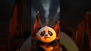 Panda Saves Nature! Save nature save animals #trending #panda #shorts #viral #cartoon #ytshorts