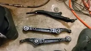 Spherical bushings into stock Integra arms (eg and dc2)