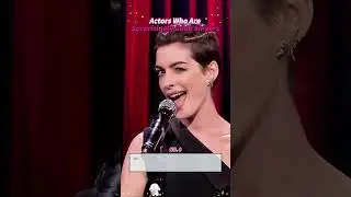 Actors Who Are Surprisingly Good Singers,One of them sounds just like a pro singer!#celebrity #star