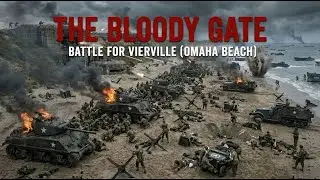 Short Film | The Bloody Gate: The Battle for Vierville (Omaha Beach) | AI History Films