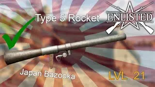 Enlisted: Type 5 Rocket Launcher Review | Tanks Nightmare!