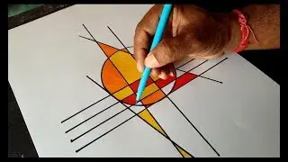 Abstract Painting / Fun Drawing and Coloring for Kids #02 / Color markers