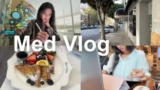 Med Student Finals Vlog // Cafe Study in San Francisco