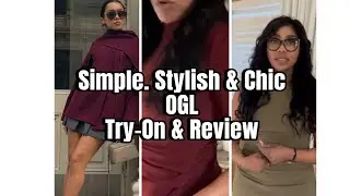 OGL Try-On Haul - Обзор | Экологичная и стильная женская одежда на каждый день |