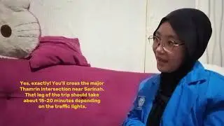 Motorcycle Trip from Jalan Belawan to Monas: Finding the Right Direction (English Conversation, UAS)