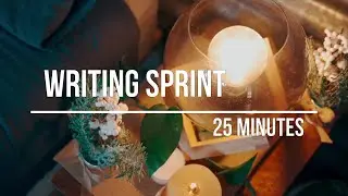 Festive Writing Sprint Silent Motion Timer with Alert || 25 Minutes