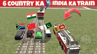 6 country ka gadi  India ka train se collision || ABC MAST