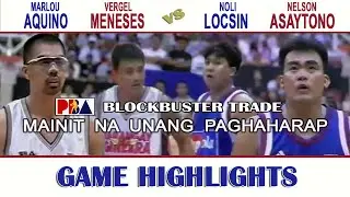 Vergel Meneses & M.Aquino VS Noli Locsin & N.Asaytono | Ginebra VS Pop Cola | Governor's Cup 1999