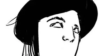 Drawing Kat last night