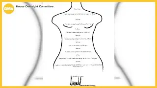 Alleged Trump letter to Epstein released