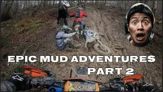 Epic Mud Adventure At Action Trax: Muddy Motorbike Madness Part 2