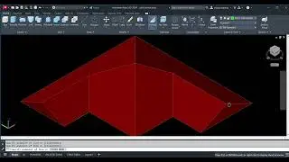 HOW TO CREATE ROOF GUTTER USING AUTOCAD? #cad #autocad #3d #3dmodeling #tutorial