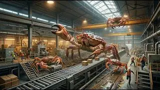Inside a Giant Crab Factory: How Meat & Red is Made in the World&rsquo;s Largest Factory ( Full Process )