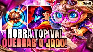 NORRA &Eacute; A CAMPE&Atilde; MAIS QUEBRADA DA HIST&Oacute;RIA DO JOGO! | LOL WILD RIFT