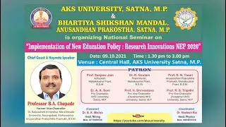 National Seminar on the topic 