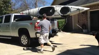 Custom Kayak Rack (initial setup)
