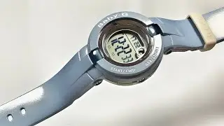 Casio Baby-G BG-1200 All Blue watch review | Quite Interesting