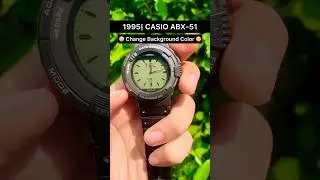 1995| Rare Casio ABX-51 !! #casio #vintage #innovation #90s #80s #time #shorts #watches 📽️:watchi