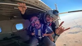 My first skydive in Dubai