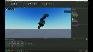 Roblox. Server motion root. Client animation. Real-time speed animation and rotation synth control