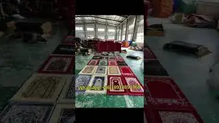 Prayer mat with high quality and low price.Size,Design,color can all be customized. #carpet
