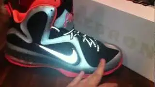 Видео распаковки Nike Lebron 9 Mango