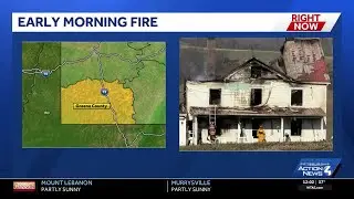 Fire on Christmas Eve guts home in Greene County
