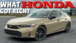 Honda Civic Sport Hybrid 2025 года &mdash; что Honda сделала правильно после 1000 миль