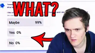 YouTube Polls UNDER 100%!?! (GLITCHED LOL)