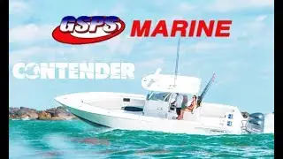 Видеообзор лодки Contender Bay Boat длиной 25 футов от консультанта по морским и торговым вопросам GSPS Колби Симмонса