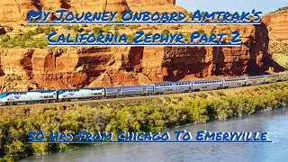 From Chicago to Emeryville My Journey Onboard Amtrak's California Zephyr Part 2 #amtrak