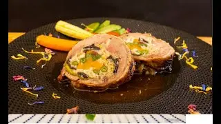 BALLOTINE DE CANARD AUX CHAMPIGNONS NOIRS ET VERMICELLES DE RIZ #cooking #foodie #instagoog #yummy