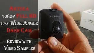 ARTSEA Dash Cam Review : 1080P, Improved Night Vision with WDR Review
