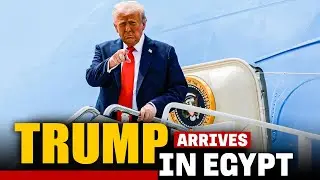 LIVE: U.S President Donald Trump arrives Sharm El Sheikh, Egypt | Gaza summit |Cairo | El-Sisi