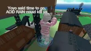 ZAYA & YOYO PLAY NATURAL DISASTER SURVIVAL!!!  