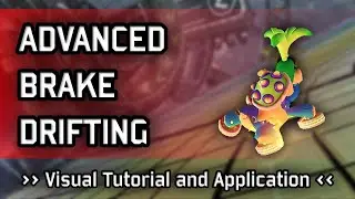 Brake Drifting Tutorial and Application [VERY Visual!] - Advanced Tech || Mario Kart 8 Deluxe