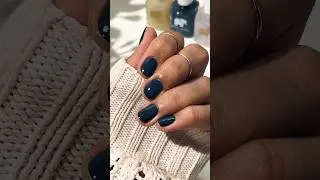 I NEED a Mediterranean trip asap 🛥️🌊💅🏻💙 color: Mediterranean Mist #ellamila #nails #nailcare