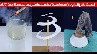 DIY At-Home Experiments You Can Try Right Now!