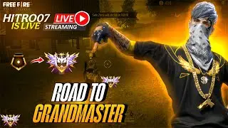 Rank Push to GrandMaster | HITRO 07 #freefirelive #freefire  #fflive